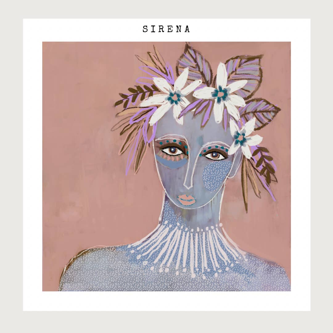 Sue Fantini Art - Wholesale Art print - Sirena Canvas Print