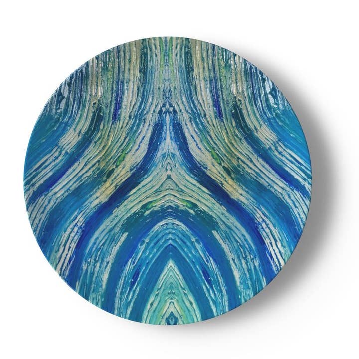 Flow China Plate Set for wholesale by Ally Bee Design