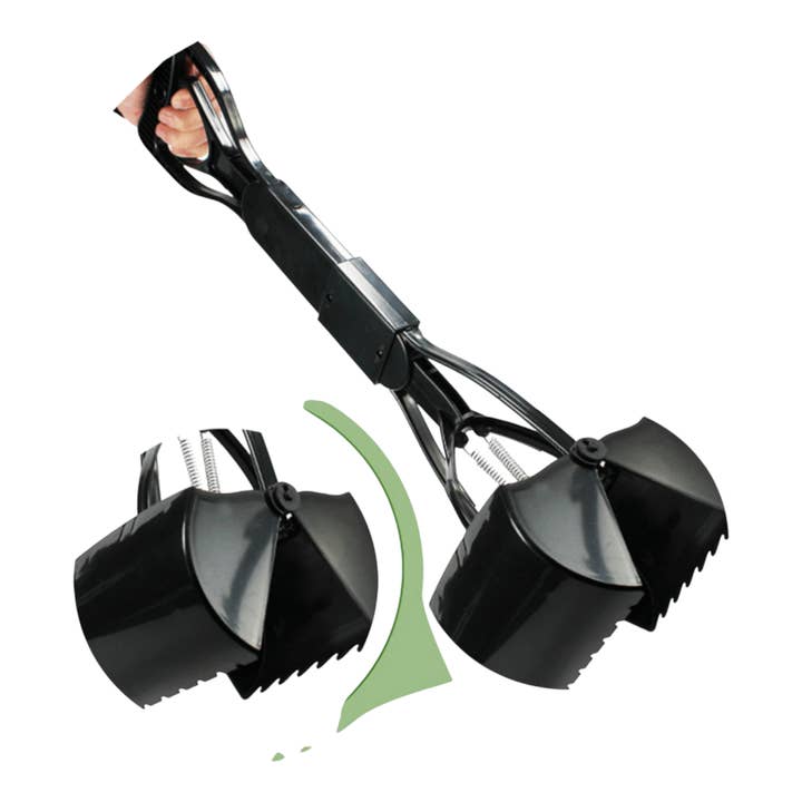 Archstone Pet 24-tums bajsskyffel - Svart, långt handtag för wholesale av Archstone Collections