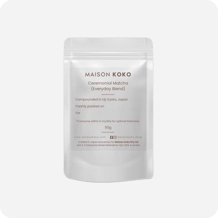 Maison Koko - Wholesale Health/detox tea - Ceremonial Matcha (Everyday Blend)1