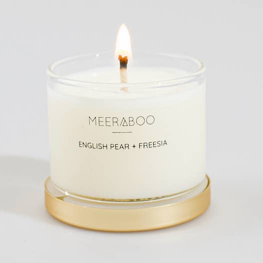 Mini Gold Lid Soy Candle | 85g for wholesale by Meeraboo
