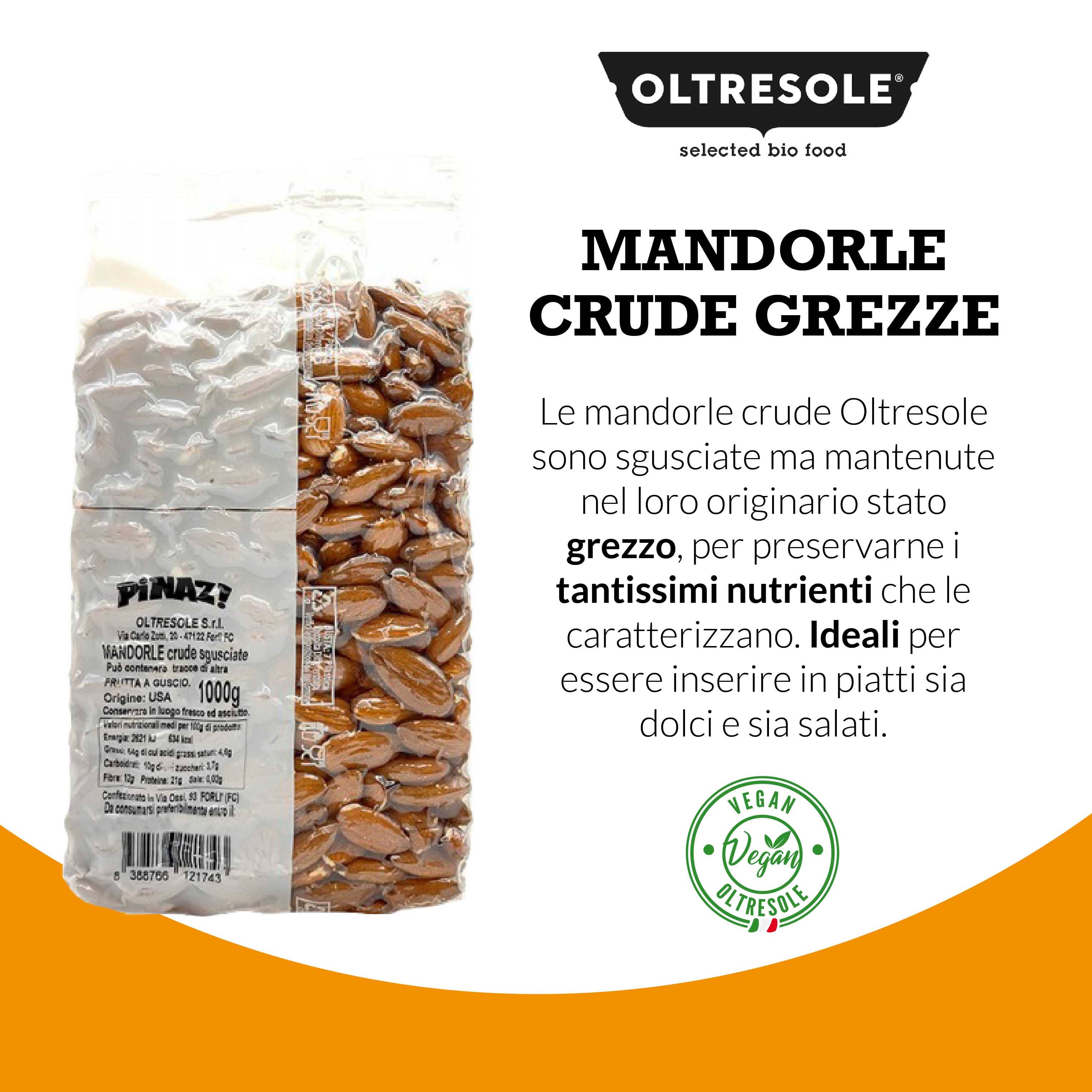Oltresole - Wholesale Nuts - RAW UNPROCESSED ALMONDS 1 Kg4
