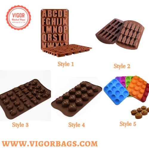 Silicone Cake Mold BPA Free, Non-Stick Chocolate Mold Soft a for wholesale by VIGOR
