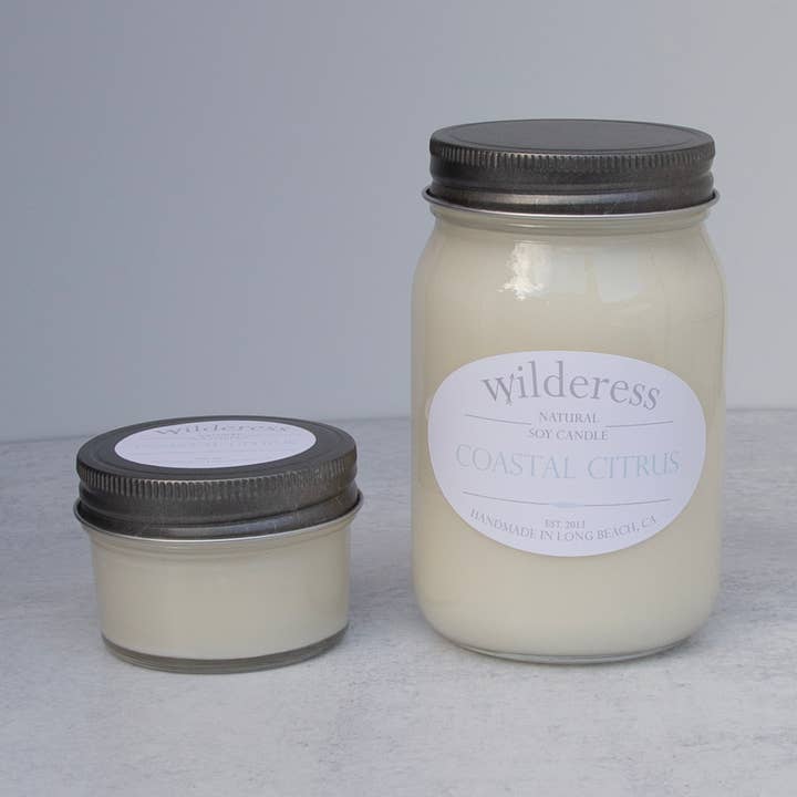 Vela de Soja con Cítricos Costeros para venta al por mayor de Wilderess