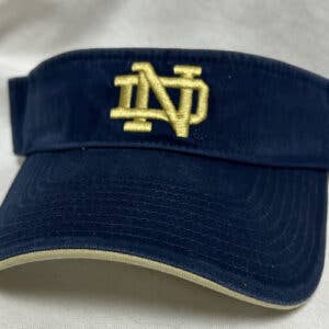 Turnovers Inc - Wholesale Visor - Unisex - Notre Dame Fighting Irish Visor- Navy