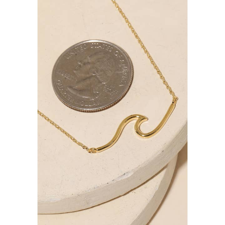 Anarchy Street - Wholesale Halskettinghanger - Dainty Wave hanger ketting2