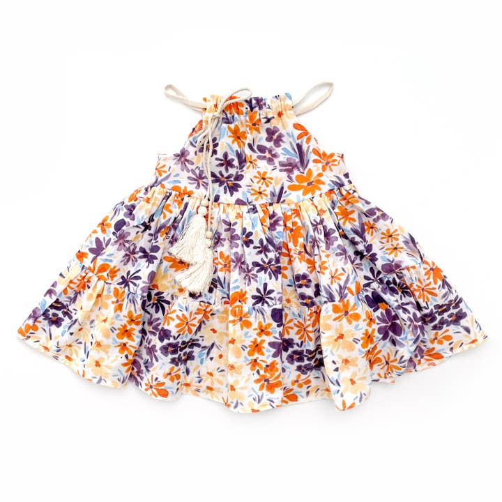 Vestido ALGODÃO MUSLIN - ZOE por atacado de With Love for Kids