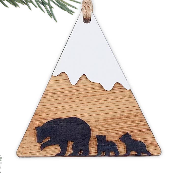 Bloom & Wander - Vendita all'ingrosso Decorazione - Ornamenti con orsi di montagna | Vacanze e Natale | All'aperto0