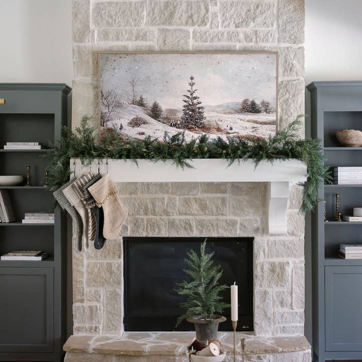 CG Hunter - Wholesale Bunting/Garland - 9' Faux Cedar Garland Evergreen4