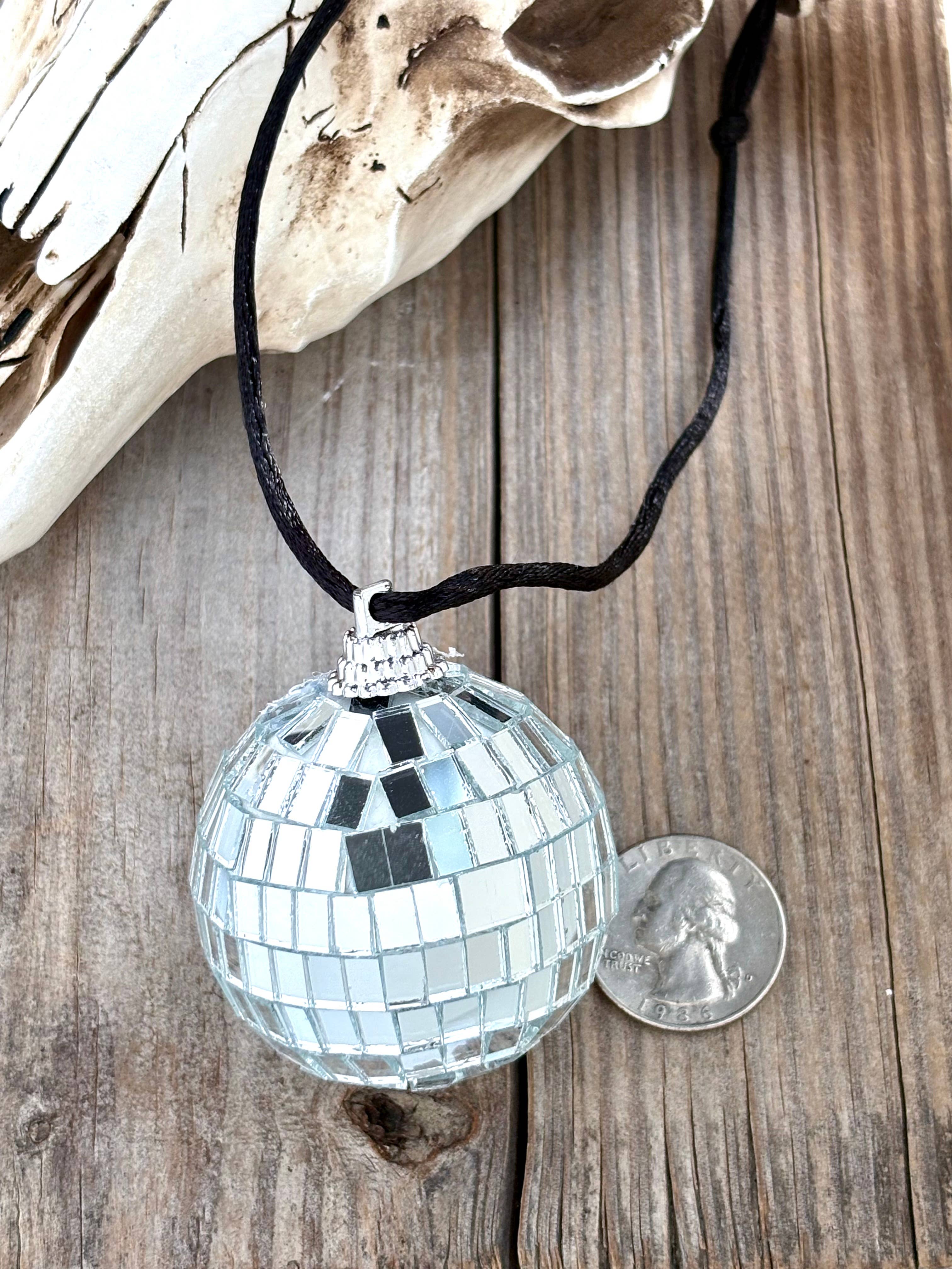 Boho Ranch Shop - Wholesale Car Decorative Charm - Unisex - Mirror Ball Hanging Car Charm, Rear View Mirror Accessories5