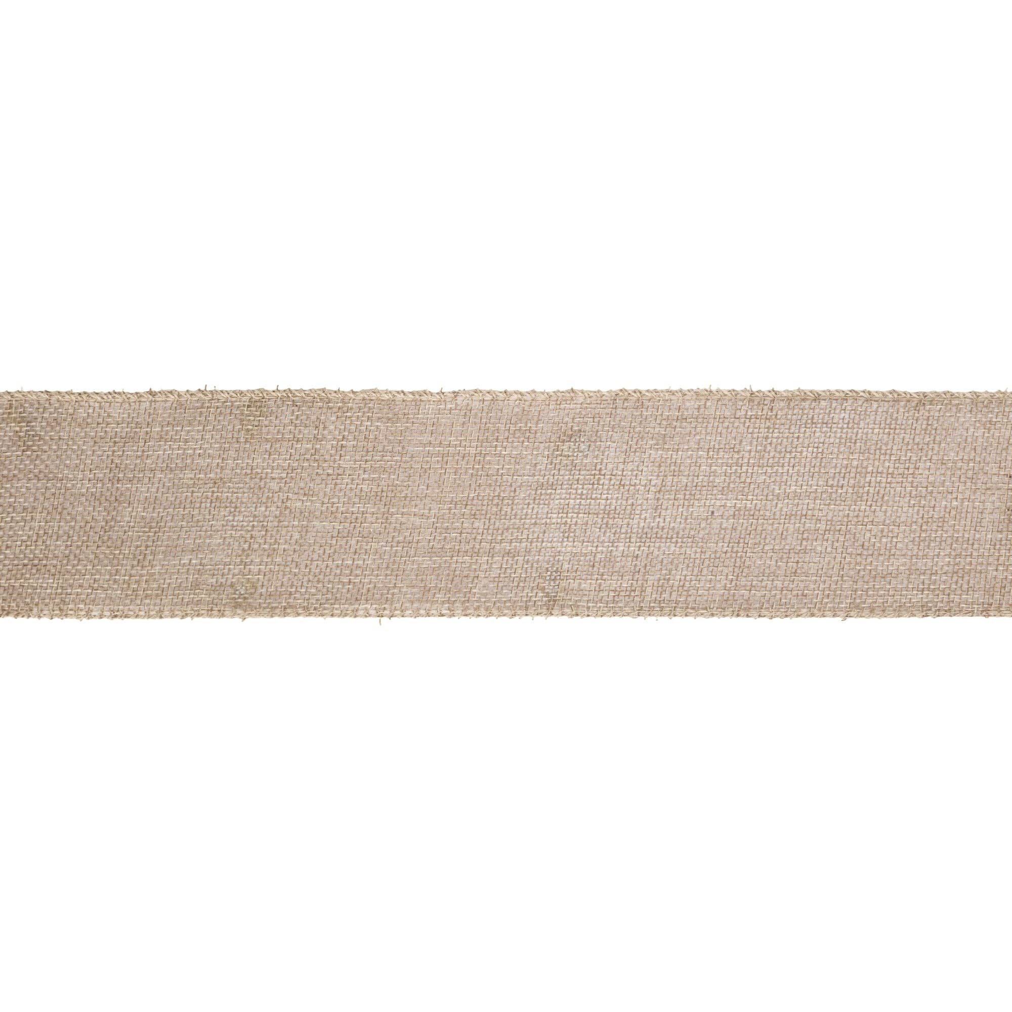 LA Ribbons Wholesale - Wholesale Ribbon - Gift Wrapping - 2 1/2" Wired Burlap Ribbon | 10 Yard Roll4