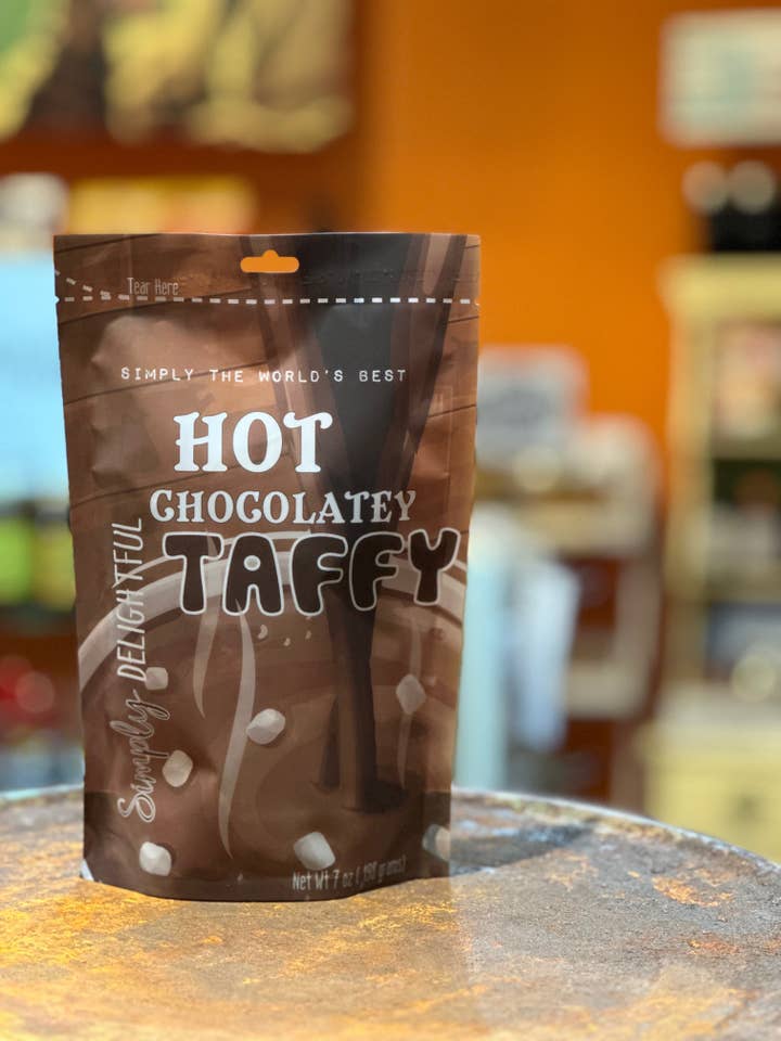 Hot Chocolatey Taffy for wholesale by Simply Delightful
