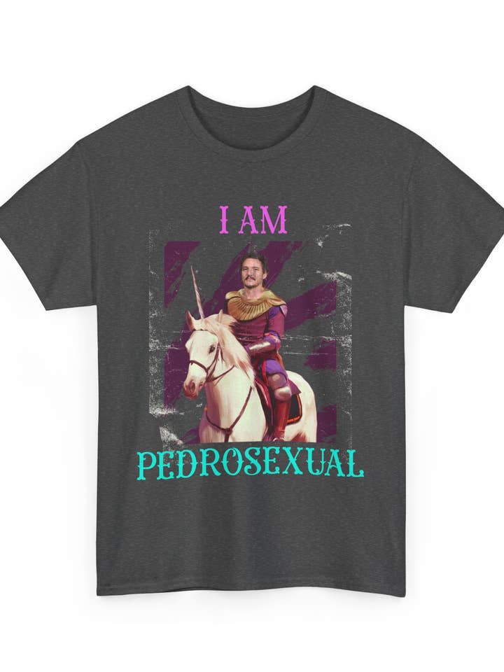 Sou Pedrosexual - T-shirt do Pedro Pascal por atacado de Kennidi Co.