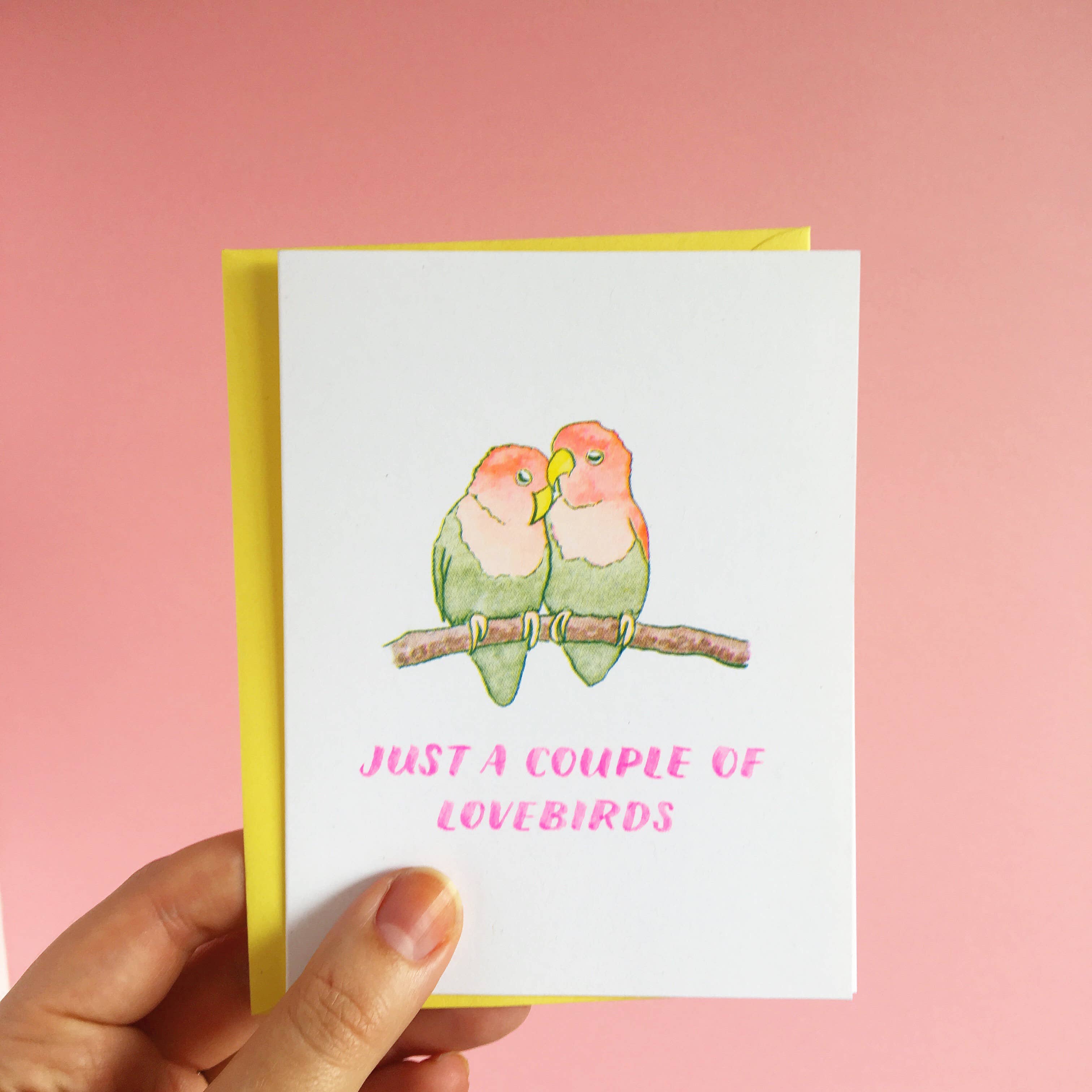 REMOVED BRAND - Wholesale Love Card - Couple of Lovebirds Card     1