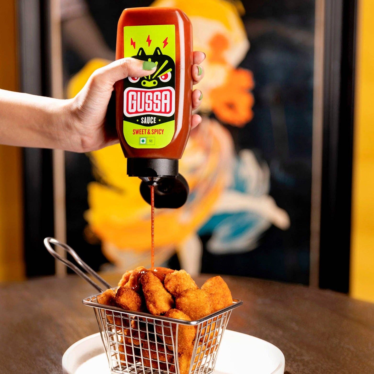 GUSSA - Wholesale Hot Sauce - GUSSA Sweet & Spicy Sauce 16oz3