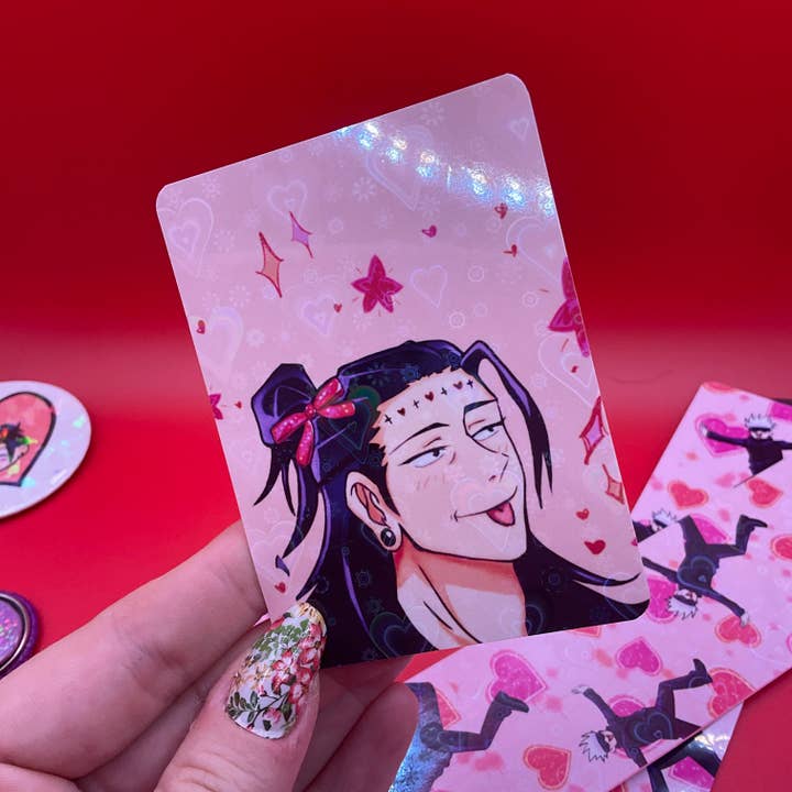 Elegant Potato Anime - Wholesale Tarot Cards - Jujutsu Kaisen Photo Cards Choso Sukuna Megumi Toji3