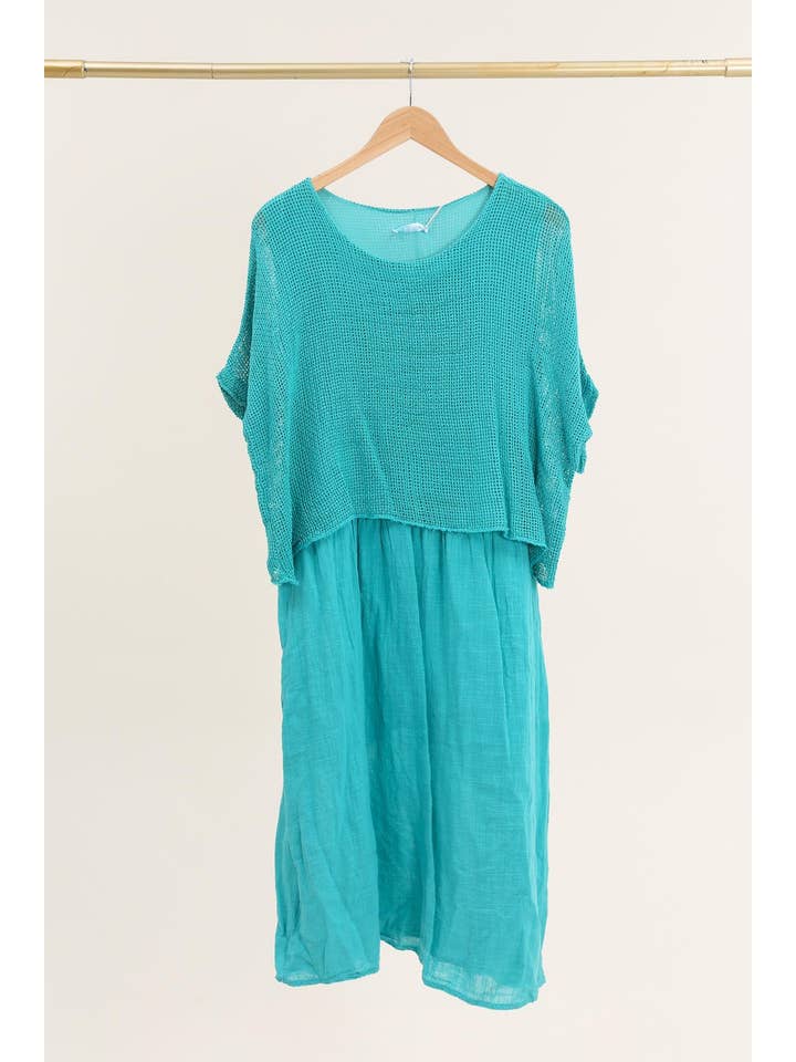 la maison des fibres naturelles – Vestido - Mulher por atacado – Vestido 19056 100% algodão18