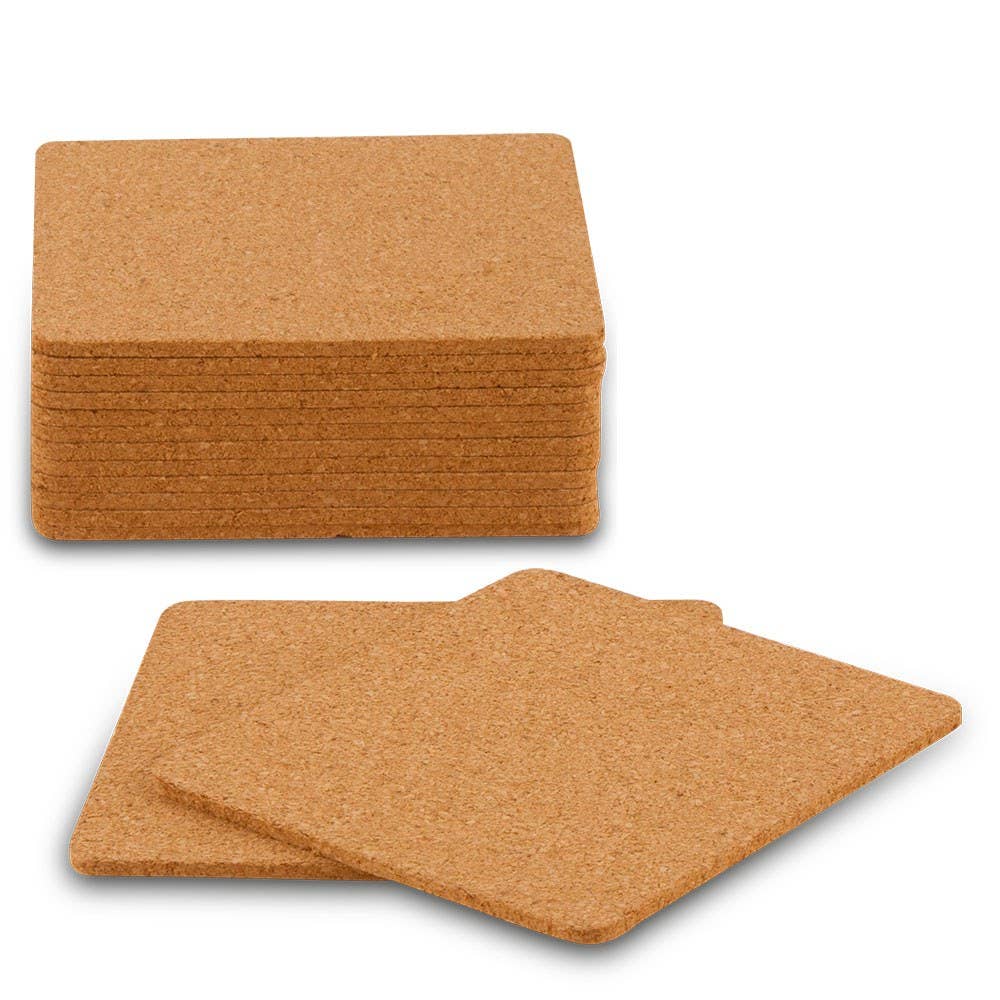 Weddingstar Inc. - Wholesale Coasters - Square Cork Coasters (25)0