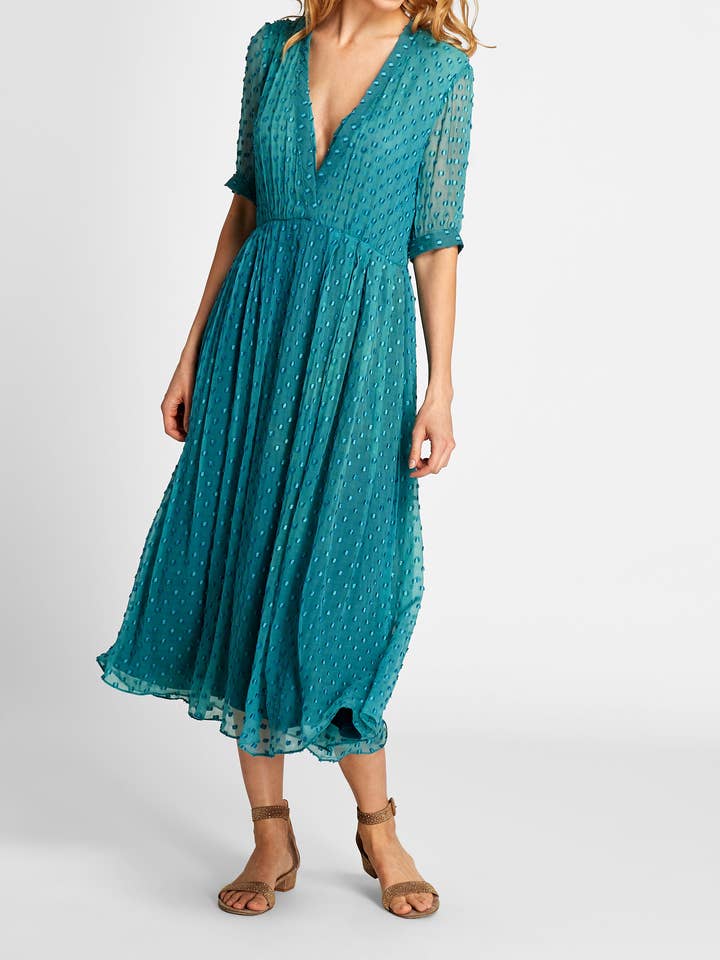 La robe Ivy | Azure pour la vente par Black Iris