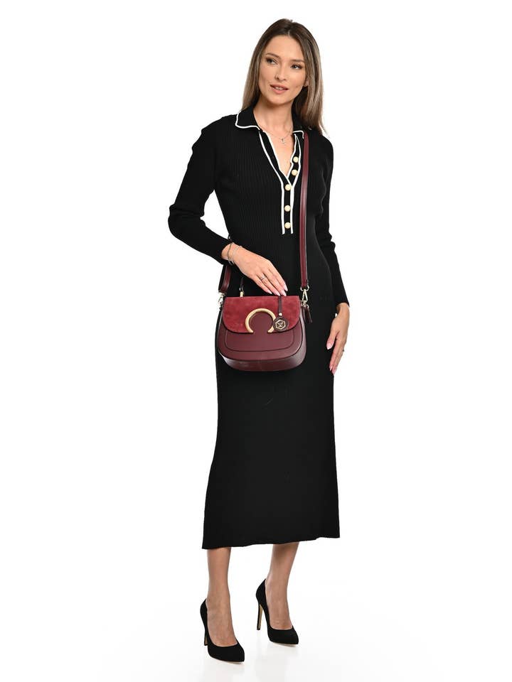 AW25 LV 3108 WIJN voor wholesale door Luisa Vannini