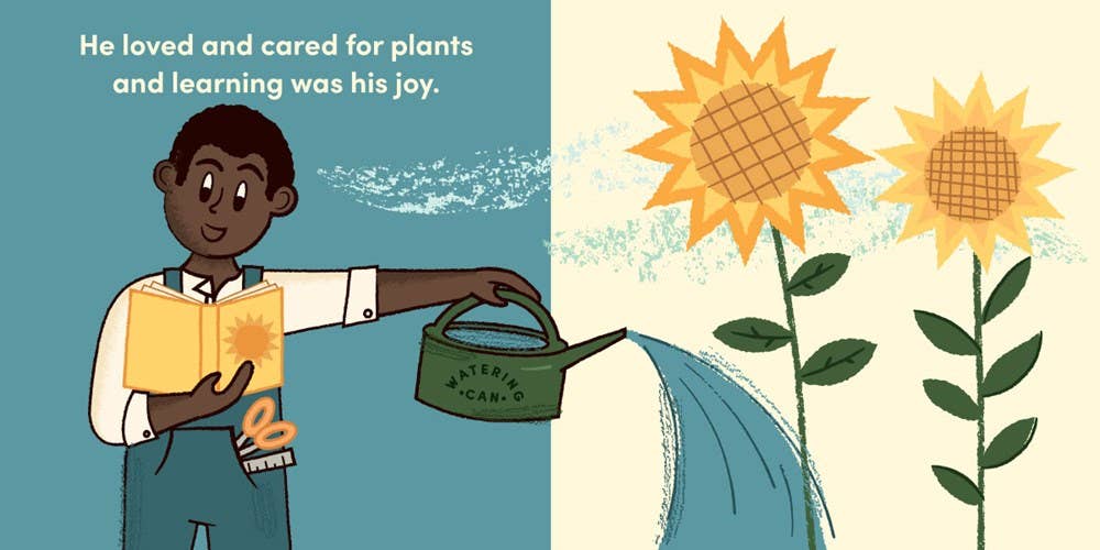 Gibbs Smith - Wholesale Baby & Toddler Book (0-2) - Little Naturalists: George Washington Carver Loved Plants1