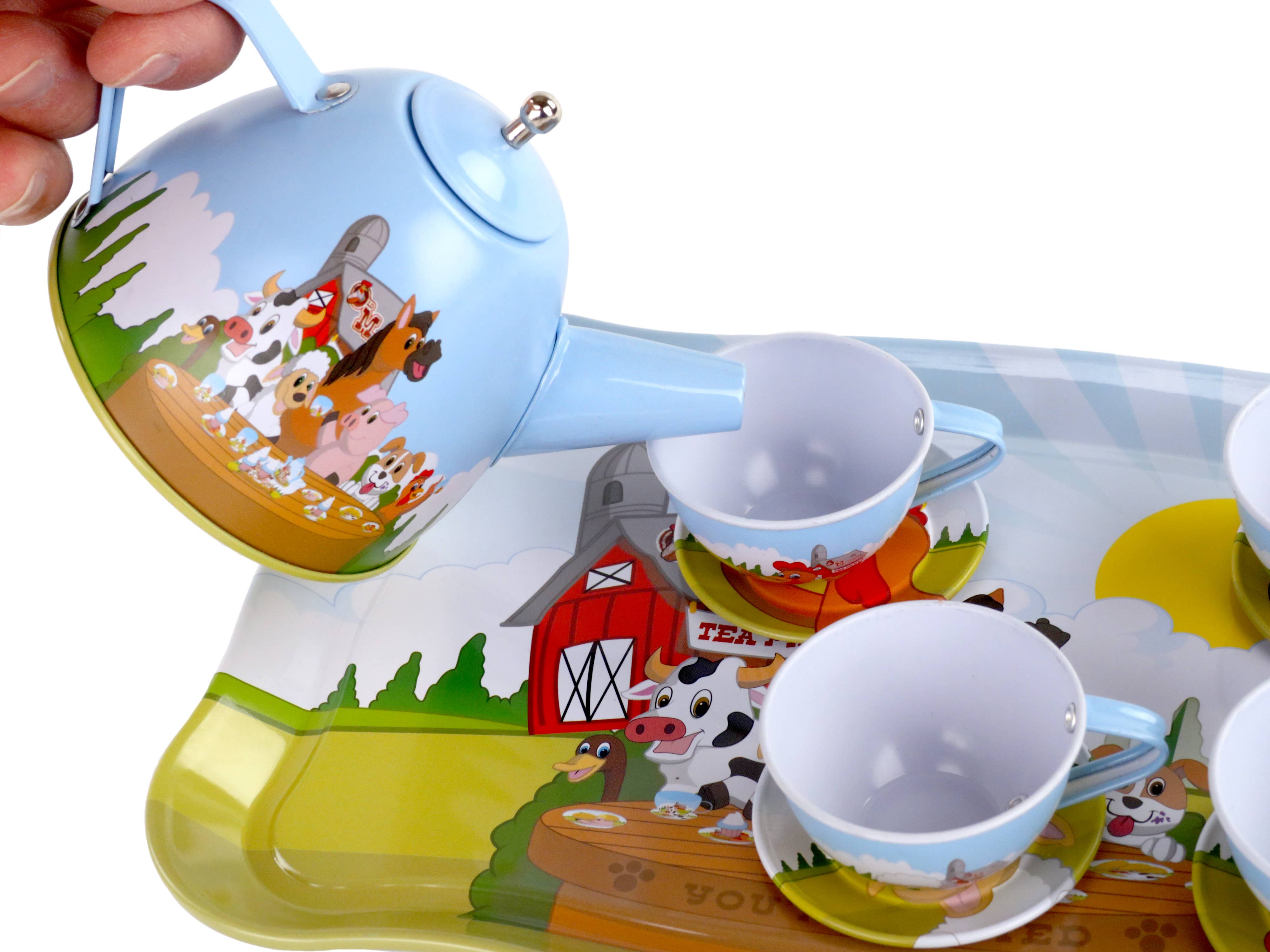 Regal Games - Wholesale Toy Set - Kids - Old MacDonald's Tea Set4