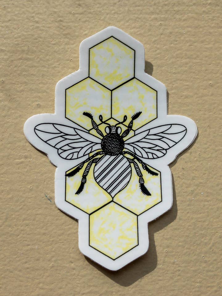 Pegatina panal abeja para venta al por mayor de Art By Vivian Rodarte
