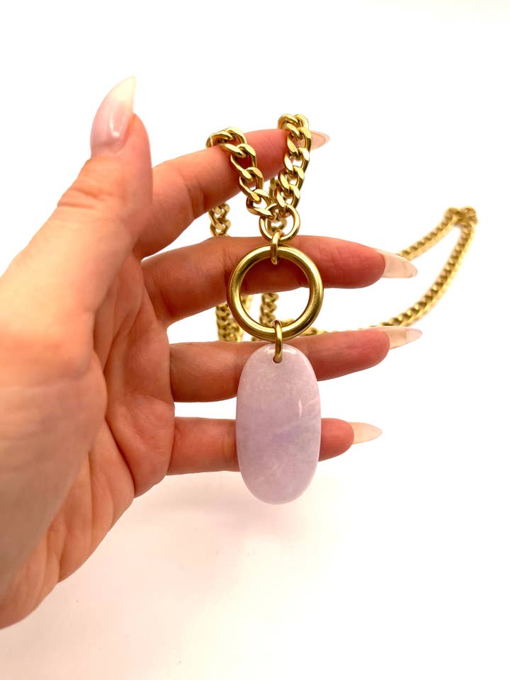 Purple Jade Necklace for wholesale by Ashera Armour