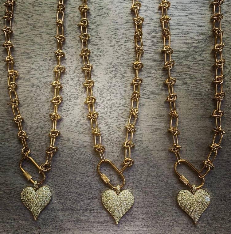 Chasing Cherubs - Wholesale Pendant/Charm Necklace - Affection0