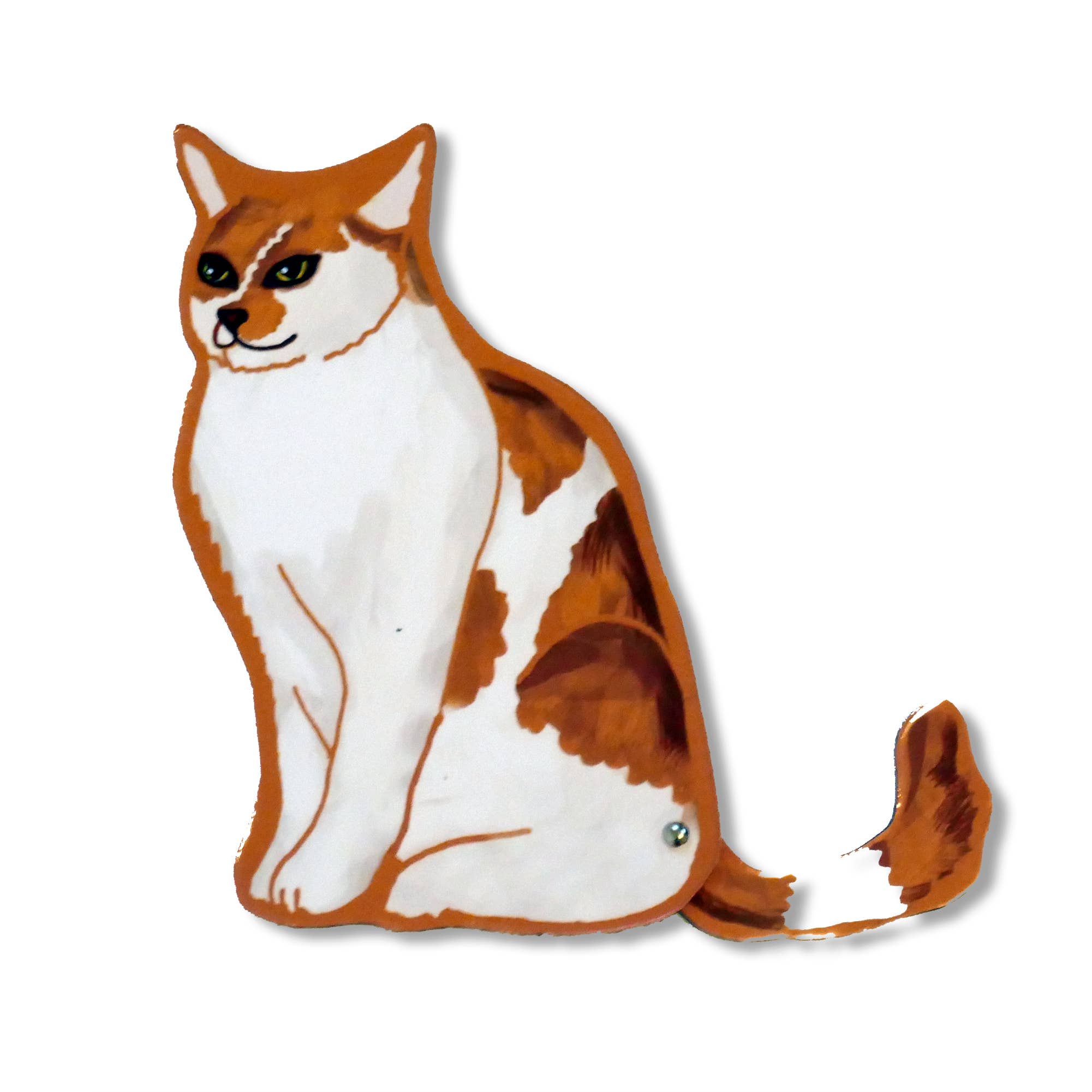 THE PAPER IDOLL – wholesale Magnet – Set of 3 Articulated Cats Fridge Magnets Cat Kitchen decor16