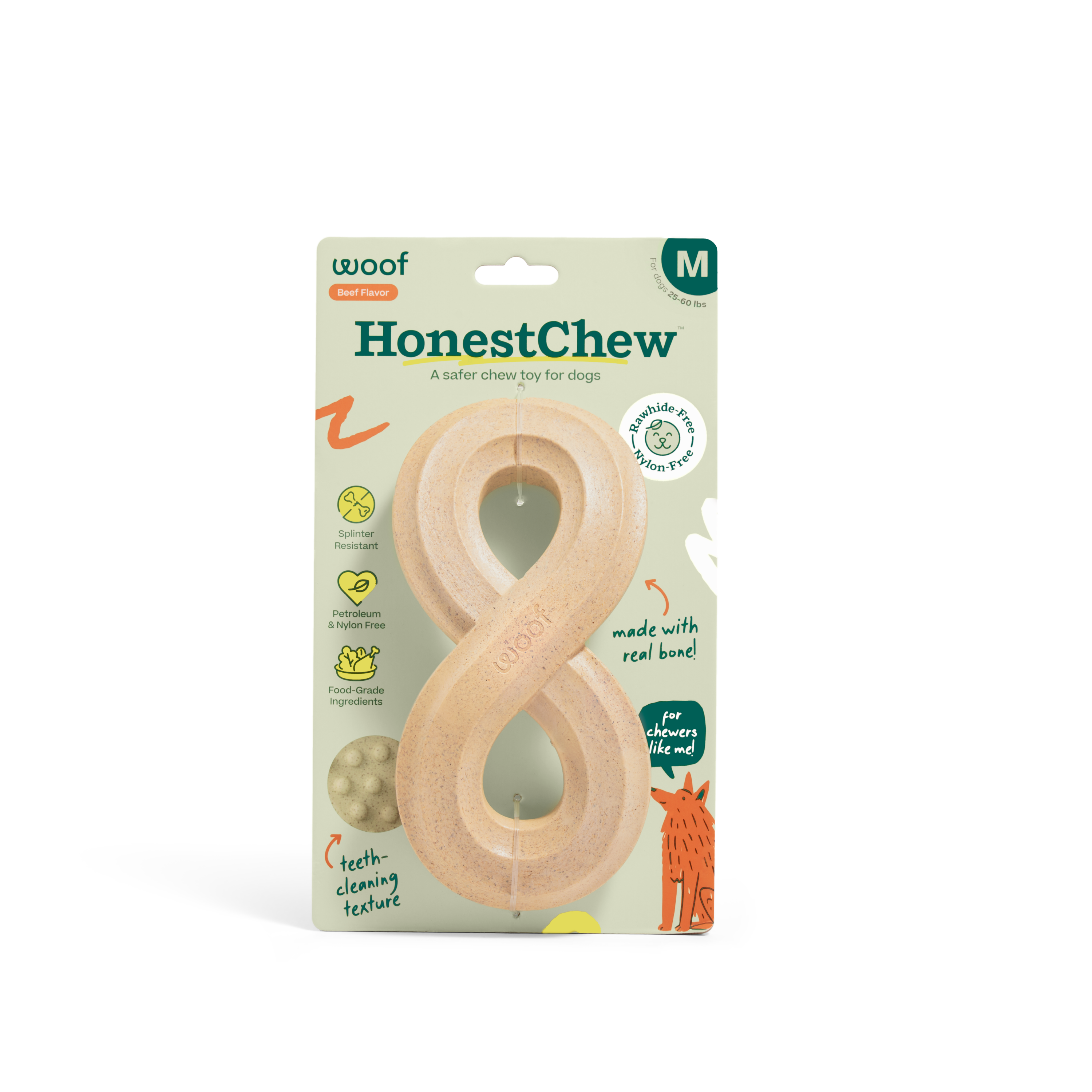 Woof - Wholesale Pet Chew Toy - Dog - HonestChew9