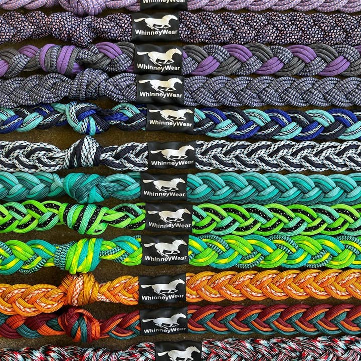 WhinneyWear - Wholesale Horseback Riding Gear - Assorted Braided Reins1