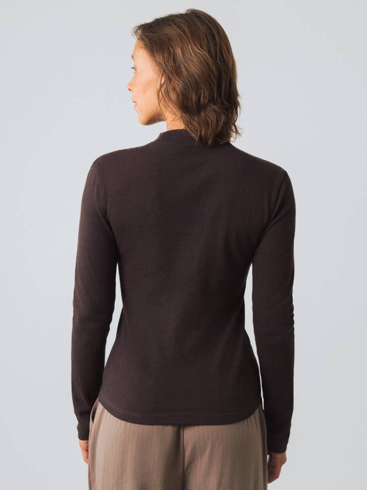 Honest Basics - Wholesale Knit Top - Women's - Long Mock10