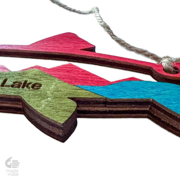 Bloom & Wander - Wholesale Ornament - Fishing Ornaments | Trout Outdoors | Christmas Customizable1