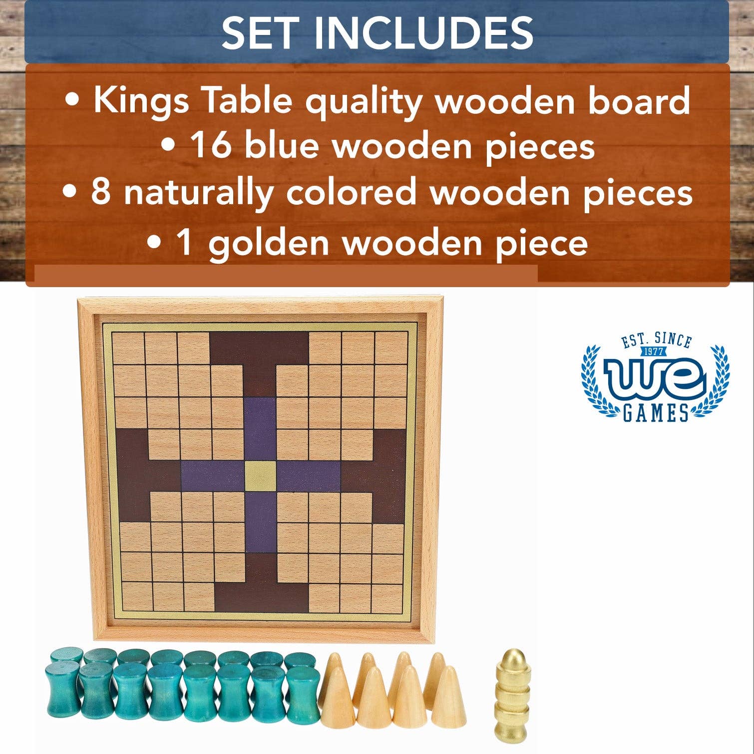 Wood Expressions - Wholesale Board Game - King's Table Game4