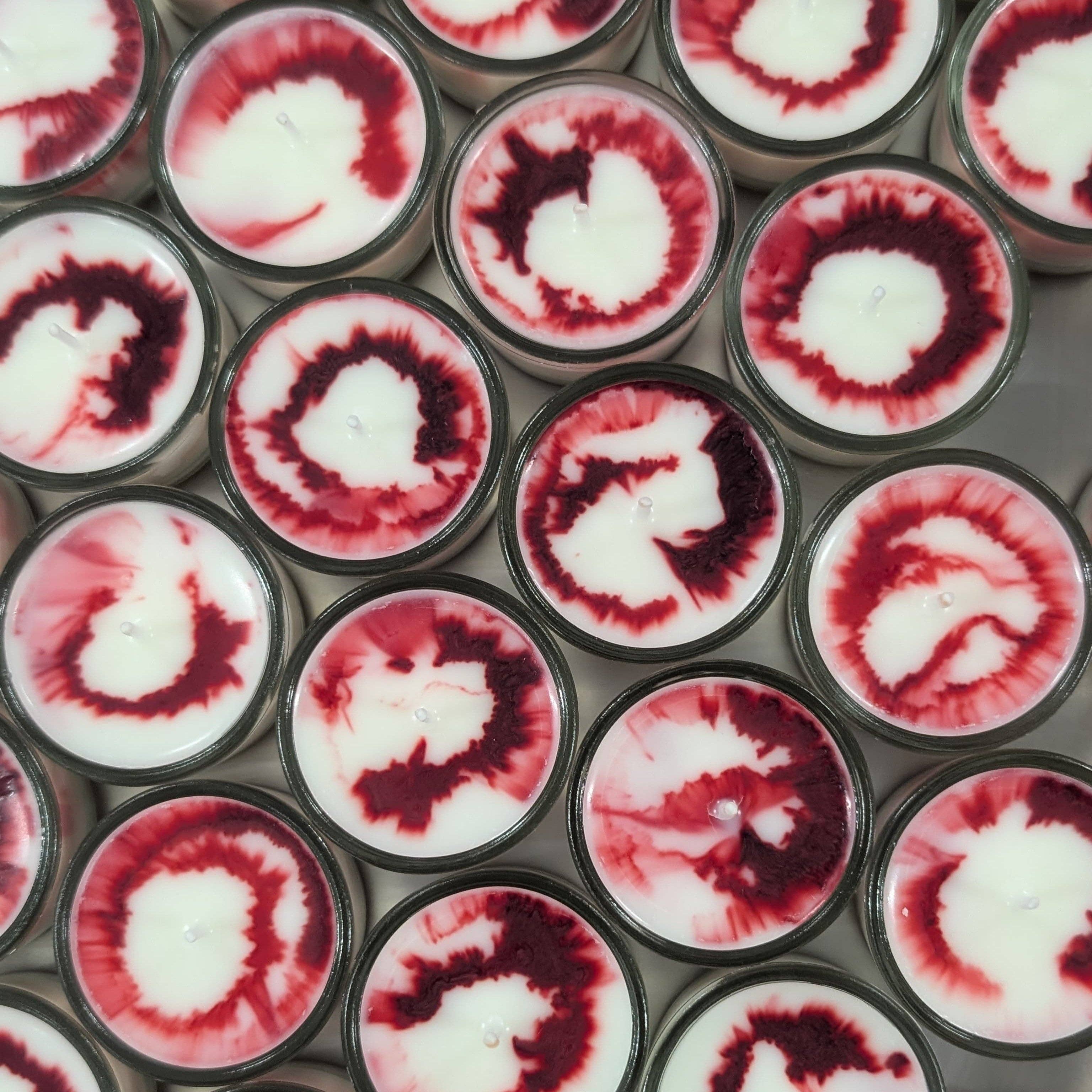 mysoy‎® Duftkerzen-Manufaktur - Vendita all'ingrosso Candele a lumino - Set di 3 lumini effetto fatti a mano | Tester di candele profumate5