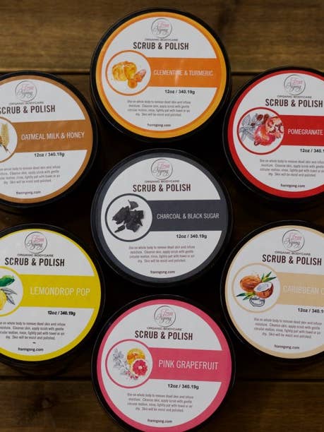 Scrub & Polish for wholesale by Fran's Organic Bodycare