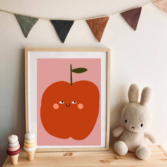Pomme Art Print for wholesale by yaya studio