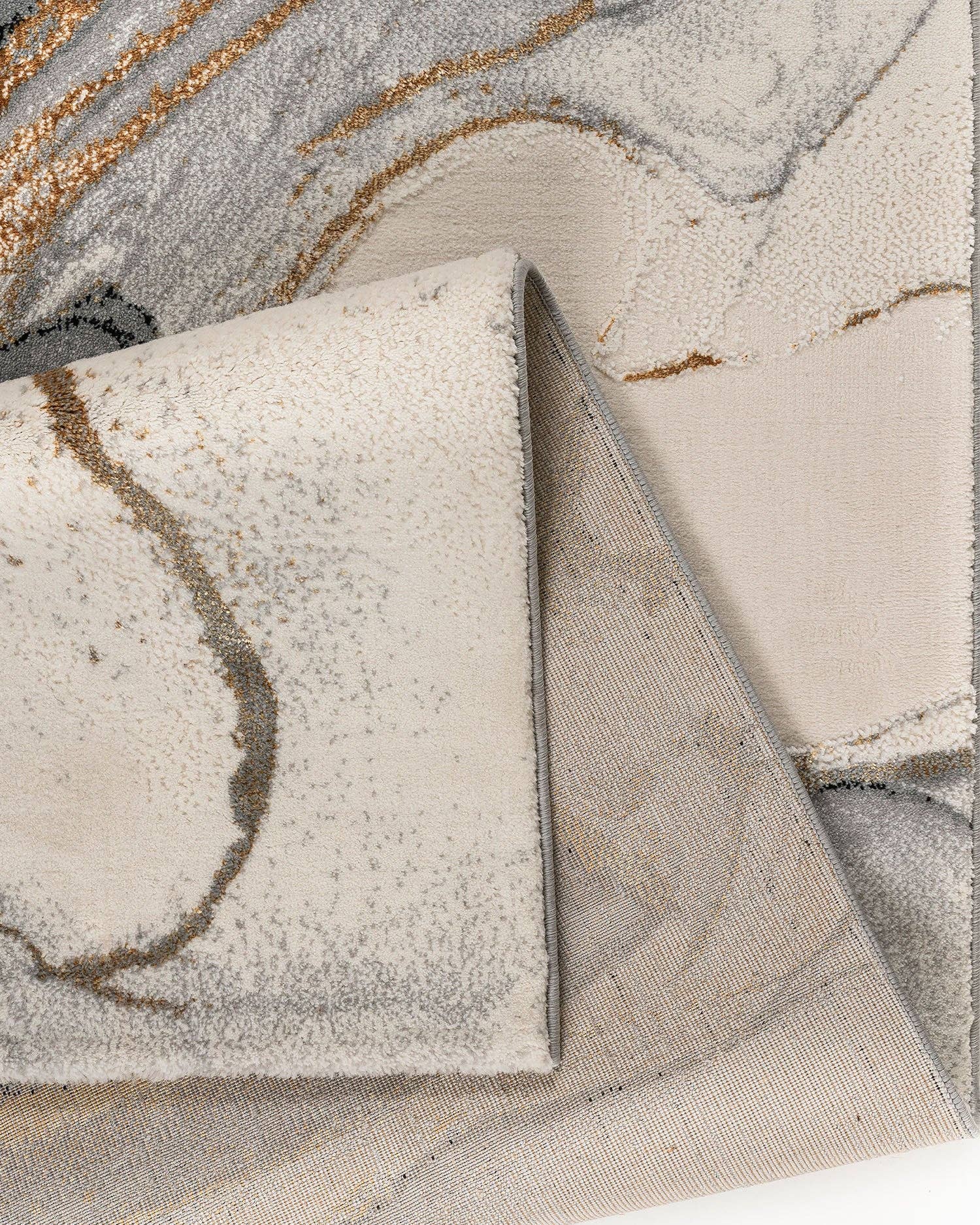 Rug Star USA - Venta al por mayor Alfombra pequeña - Alfombra turca Gamma Colección Premium Gold/Black 0415A4