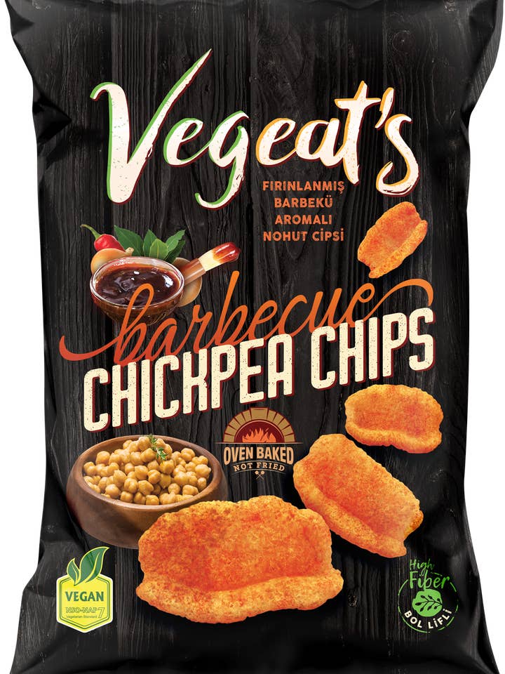 Vegeats Chickpea Chips – Barbecue 50g | Oven-Baked for wholesale by Nova Brands