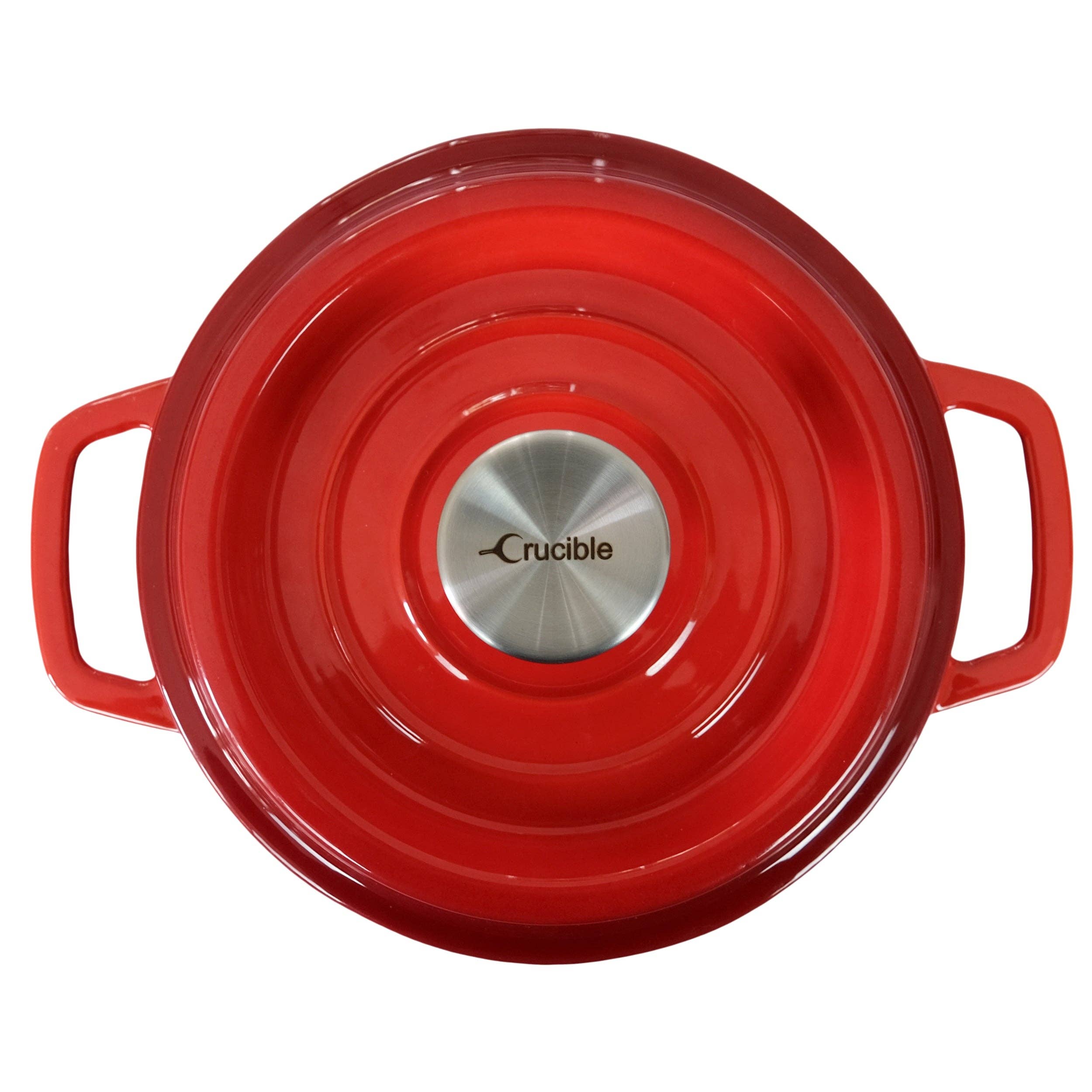 Crucible Cookware - Wholesale Cooking Pot - Enameled Cast Iron Dutch Oven Pot (7.87" / 20 cm diameter)7