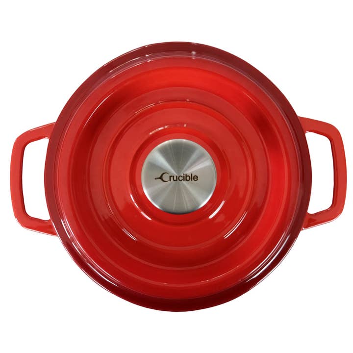 Crucible Cookware - Wholesale Cooking Pot - Enameled Cast Iron Dutch Oven Pot (7.87" / 20 cm diameter)7