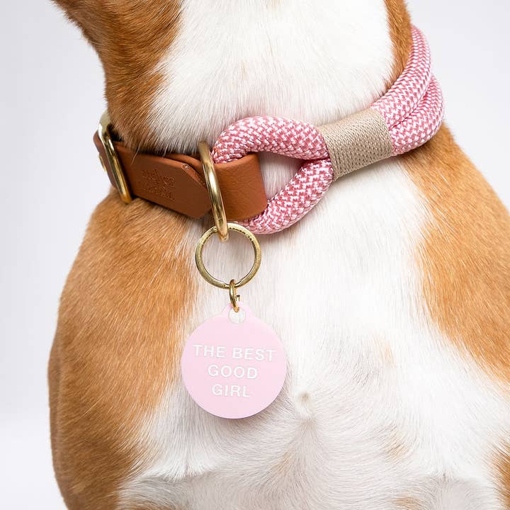 Freshwater Curated Goods - Wholesale Pet Identification Tag - Cat/Dog - The Best Good Girl Pet Tag1