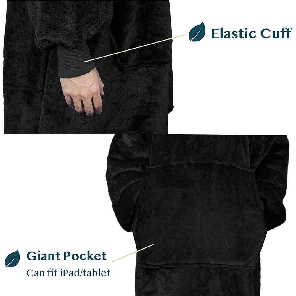 Pavilia - Wholesale Throw Blanket - Oversized Wearable Hoodie Blanket22