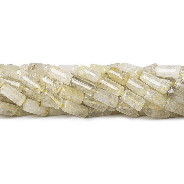The Bead Traders - Wholesale Beads - Rutilated Quartz Beads Plain Tube