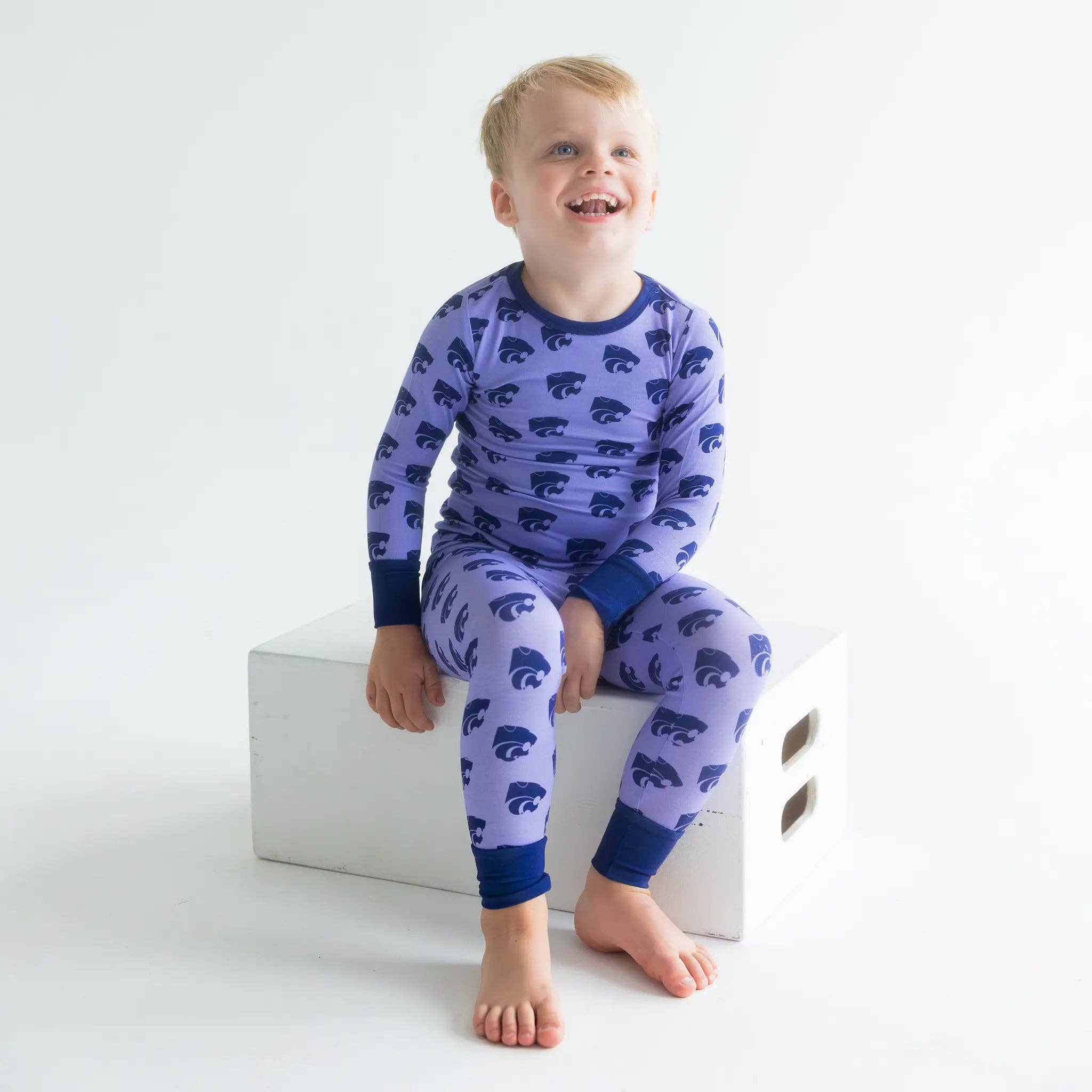 Tailgate Tikes - Wholesale Sleepwear Set - Kids - Kansas State Wildcats Two-Piece Pajama Set2