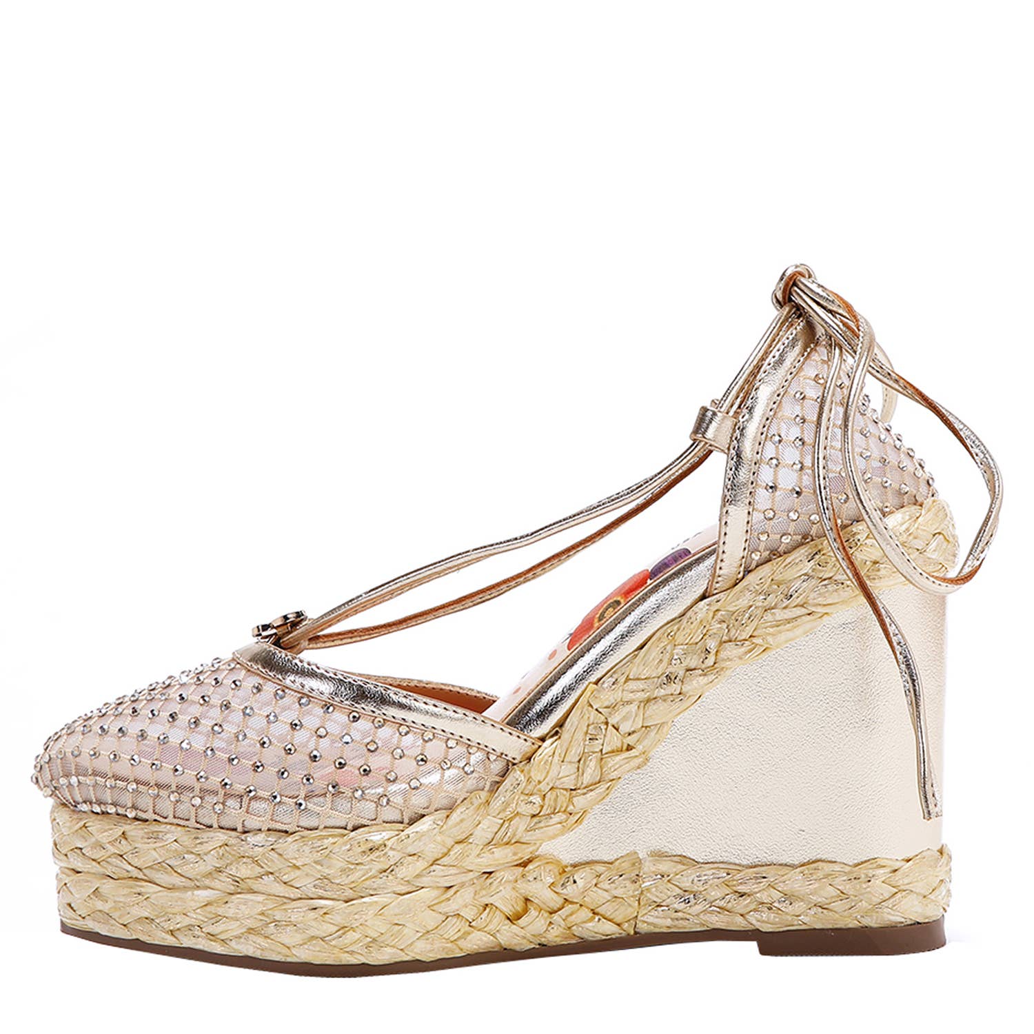 Nicole Lee USA – wholesale Skor med kilklack - Dam – MAYA WRAP ESPADRILLE KILKLACKSANDAL5