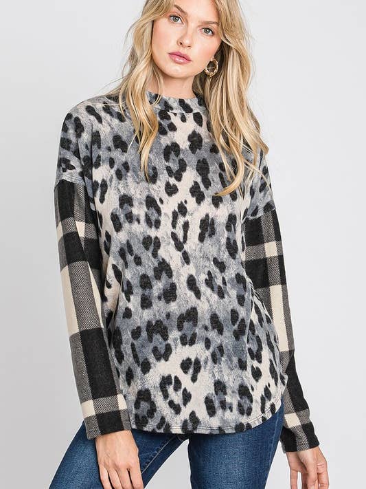 Plus Animal Print To: WT6072PL for wholesale by GeeGee x Lovelo