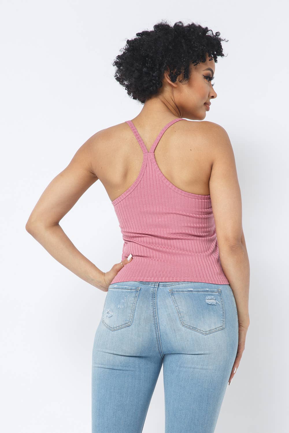 Julia by LoveJ - Wholesale Tank Top - Women's - Rib Racer Back Sleeveless Tank Top26