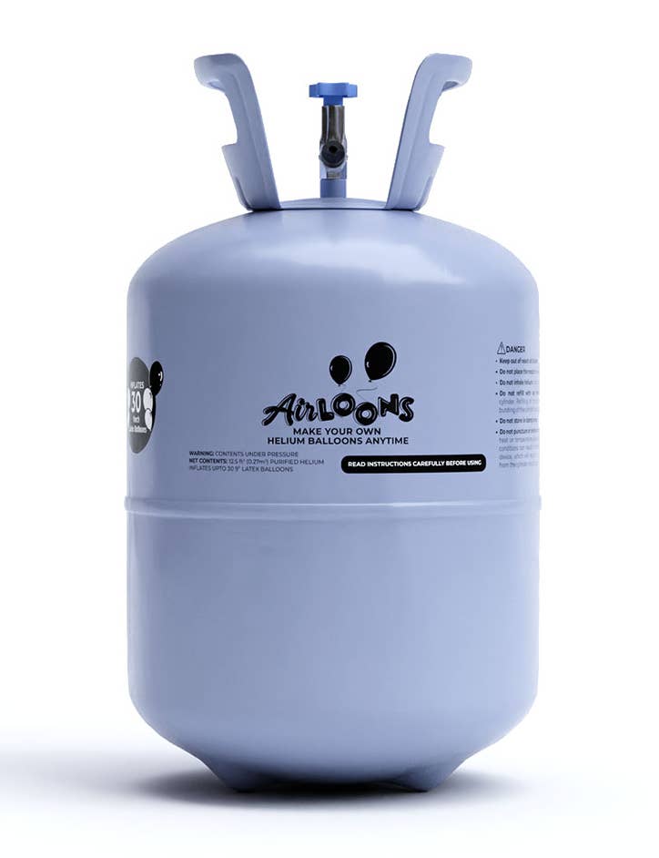 Airloons – wholesale Ballong – 12 tums Mega Heliumtank Kit (för upp till 50 ballonger)6